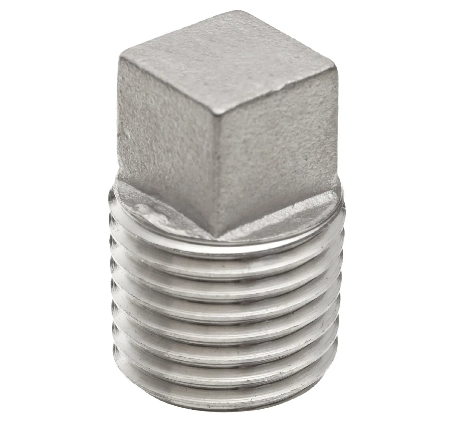 150 lb Stainless Steel Cast Square Plug