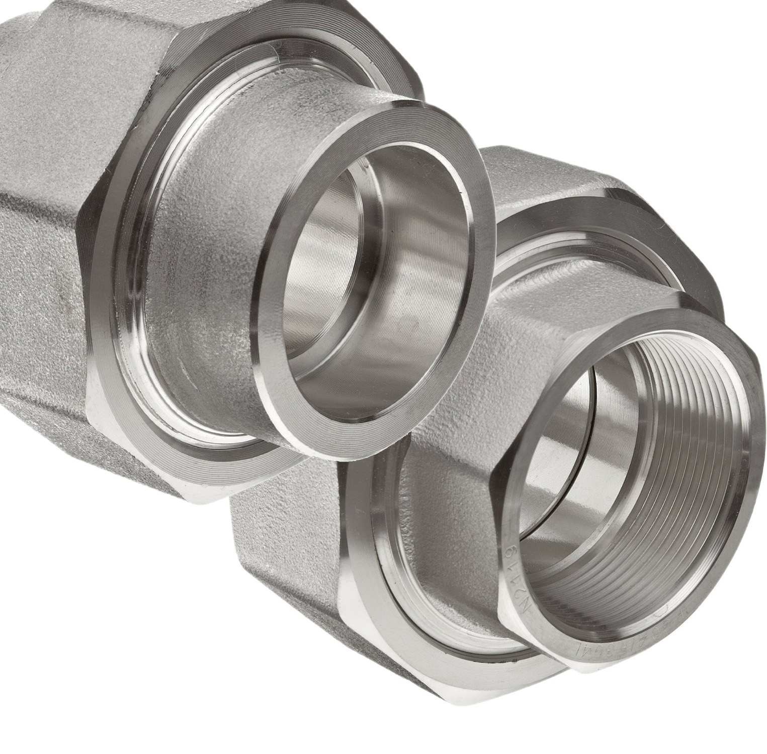 Details about   Threaded 1-1/2" NPT Union 316/316L 3000LB Stainless Steel Pipe Fitting 
