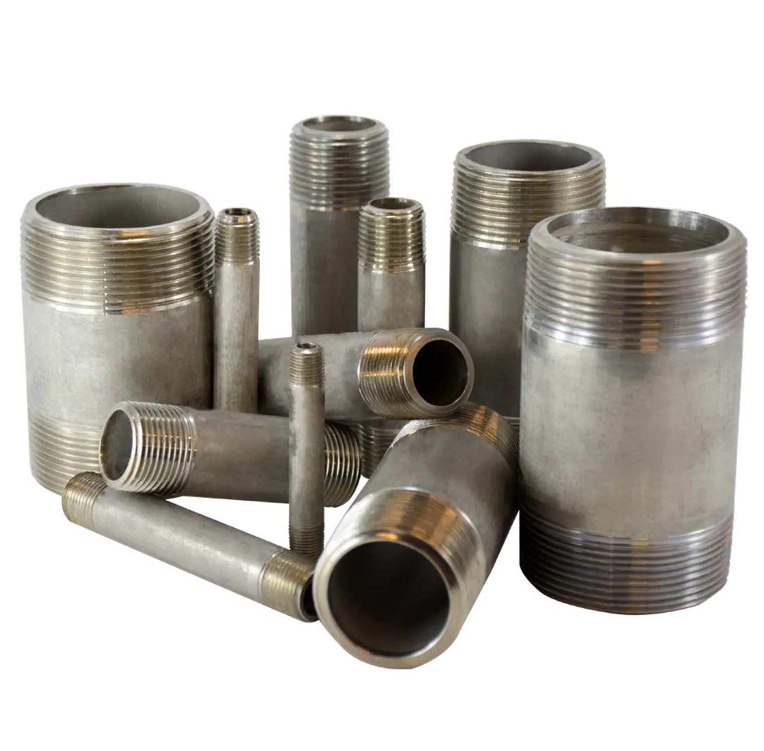 Stainless Steel Extra Heavy Nipples