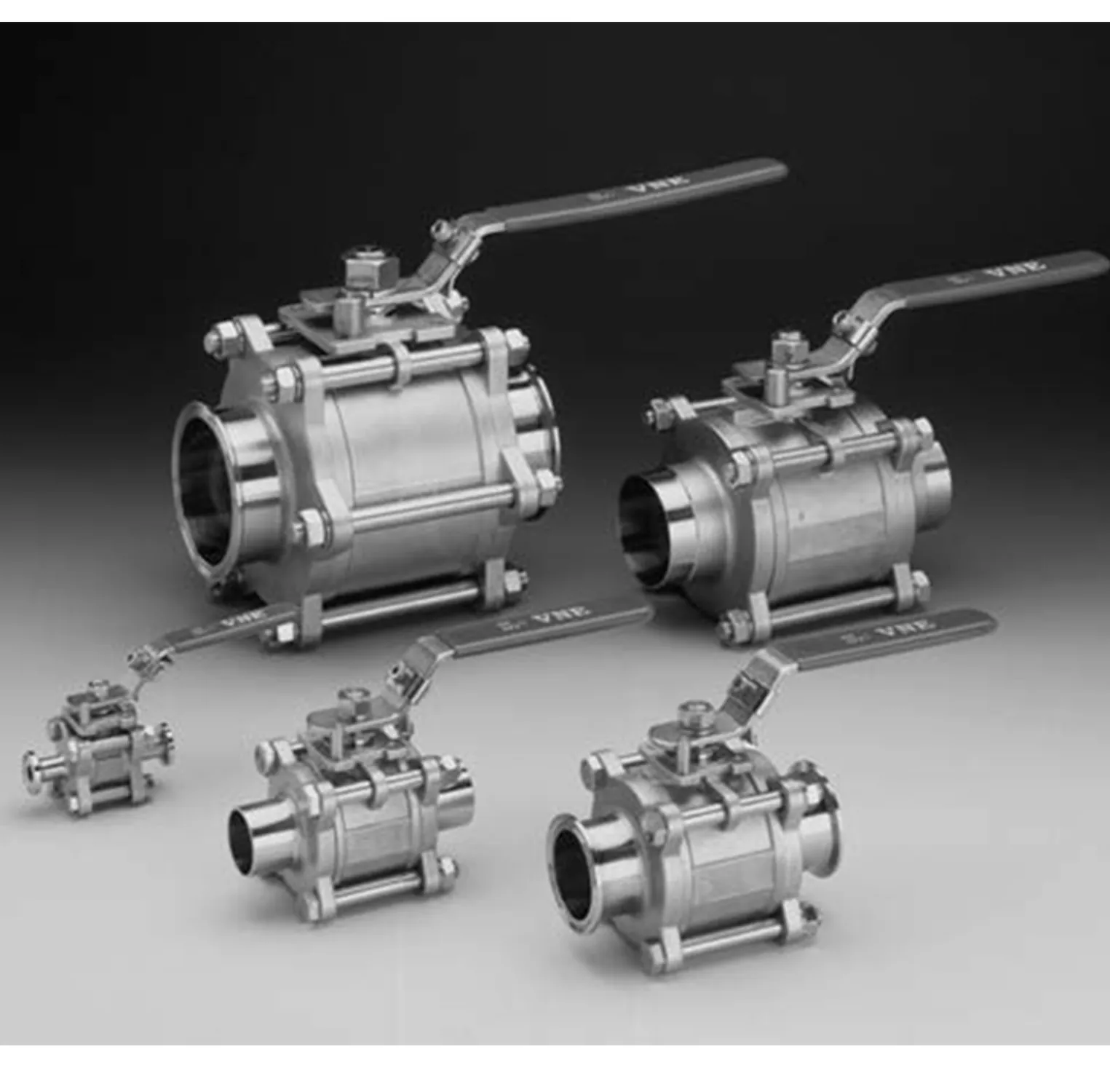 Stainless Steel Sanitary 2 Way Ball Valves
