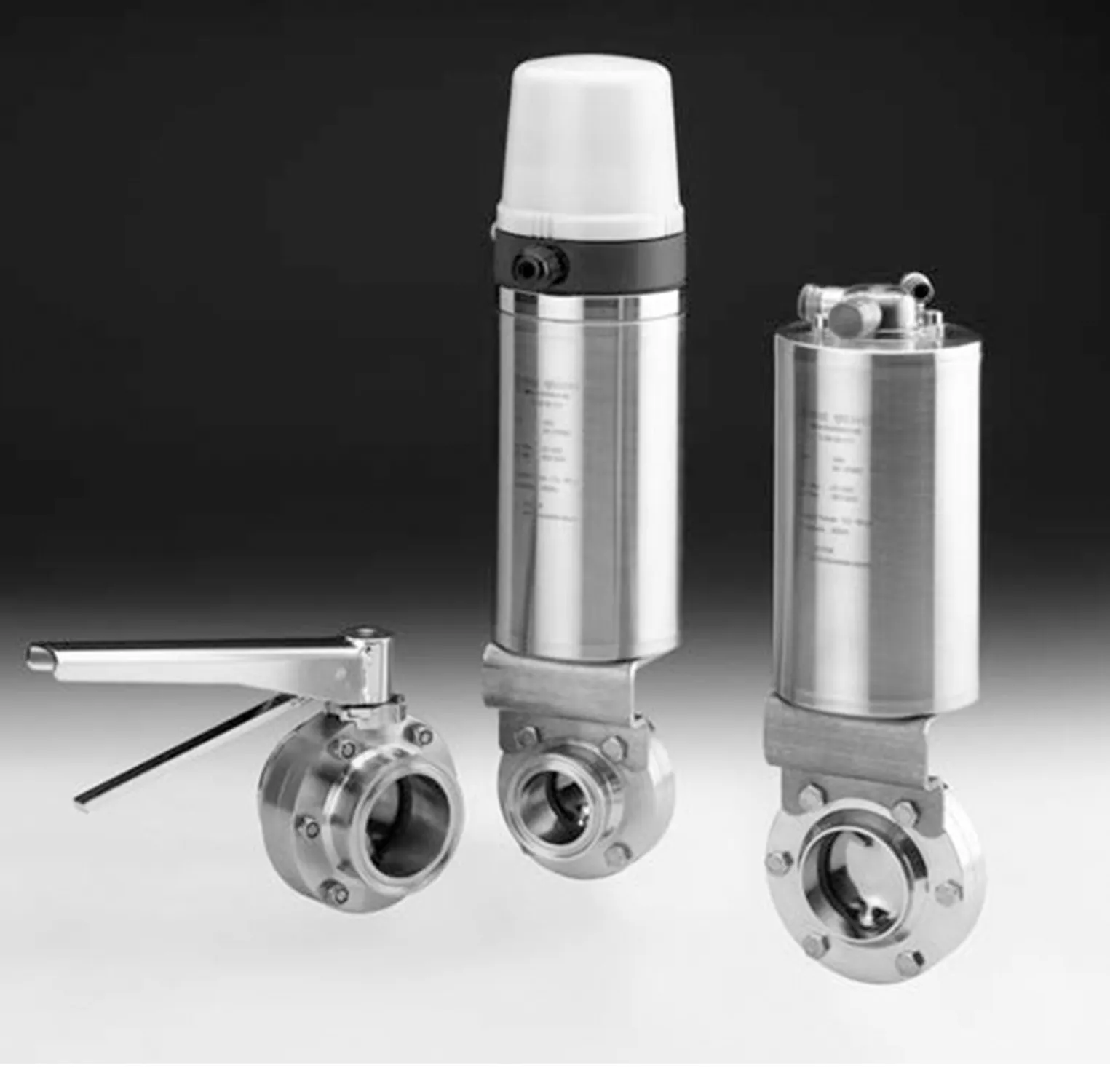 Stainless Steel Sanitary Butterfly Valves