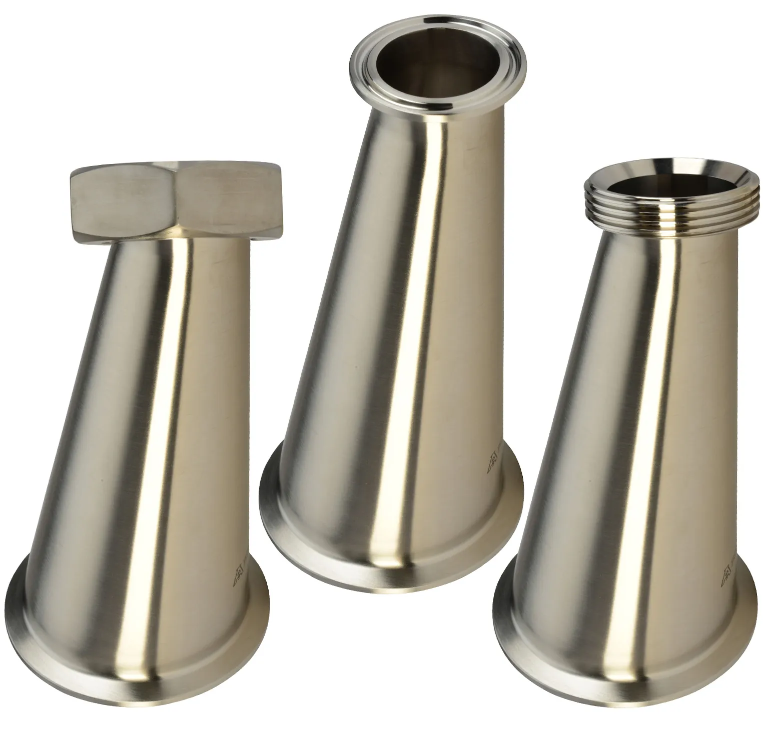 Stainless Steel Sanitary Clamp Eccentric Reducers