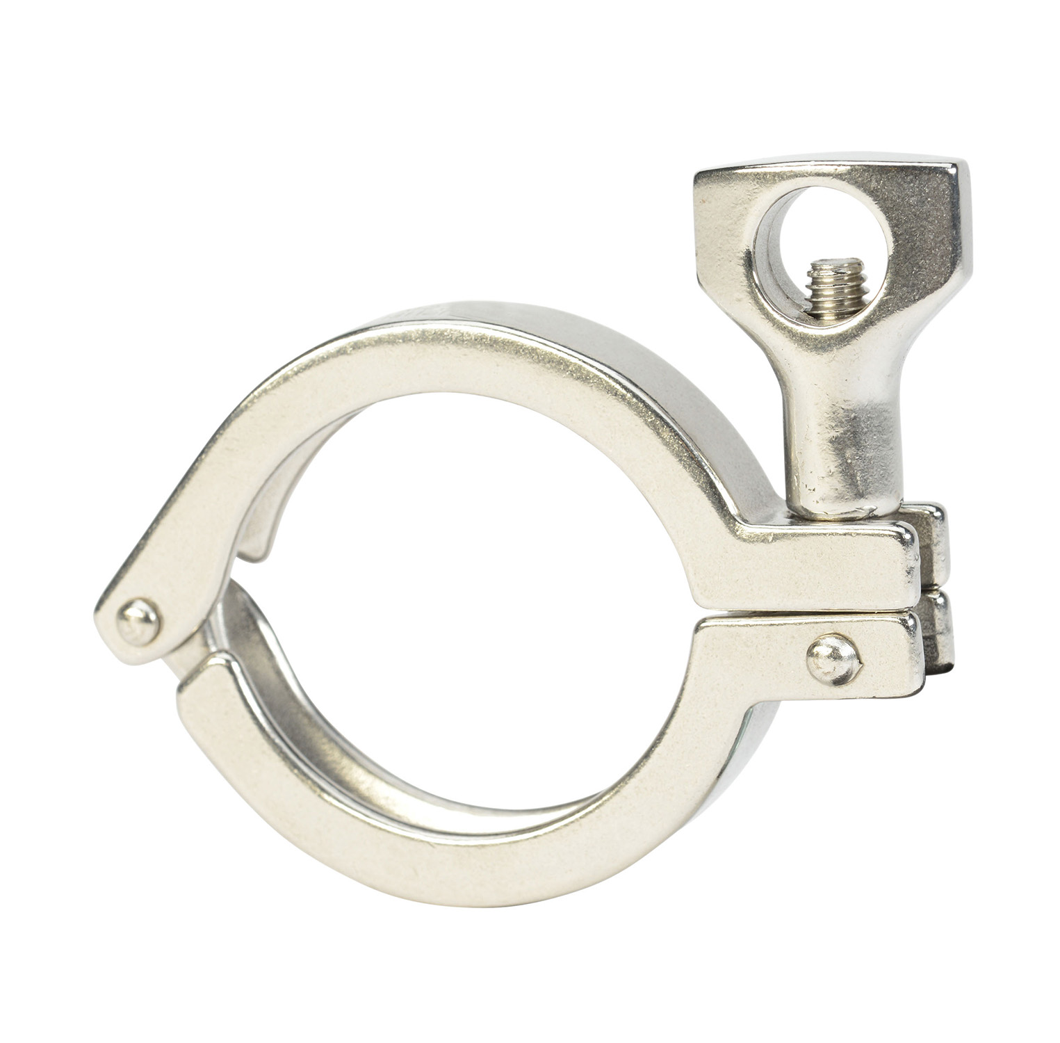Sanitary Double Hinged Heavy Duty Wing Nut Clamps