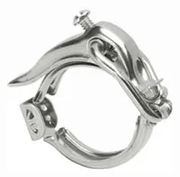 Stainless Steel Sanitary Hinged Clamps Light Duty