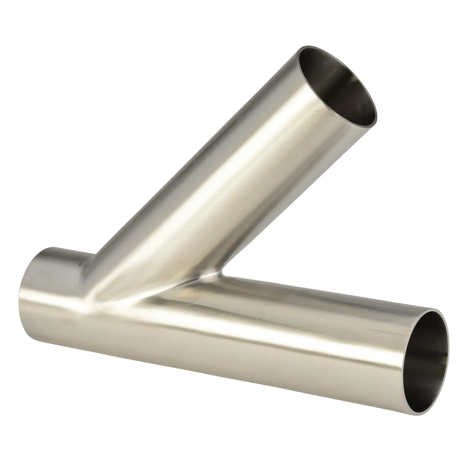 Stainless Steel Sanitary Weld 45 Degree Laterals