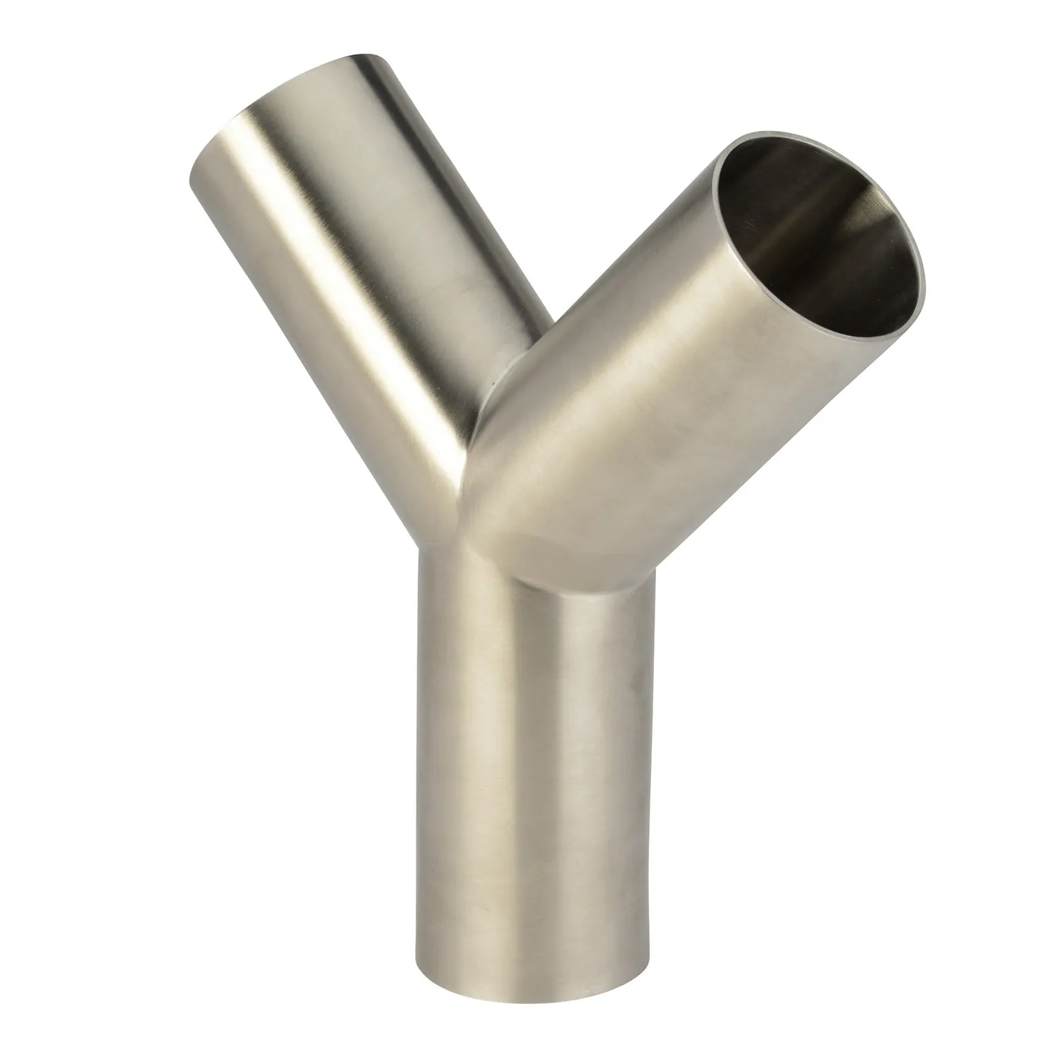 Stainless Steel Sanitary Weld True Y
