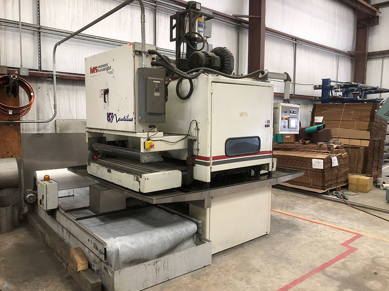 4 Foot Wide CNC “Wet” Sander Flat Stainless Steel Polisher