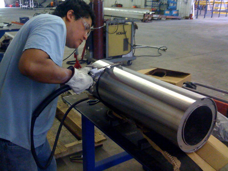 Brushed Finish Stainless Steel Polishing Services