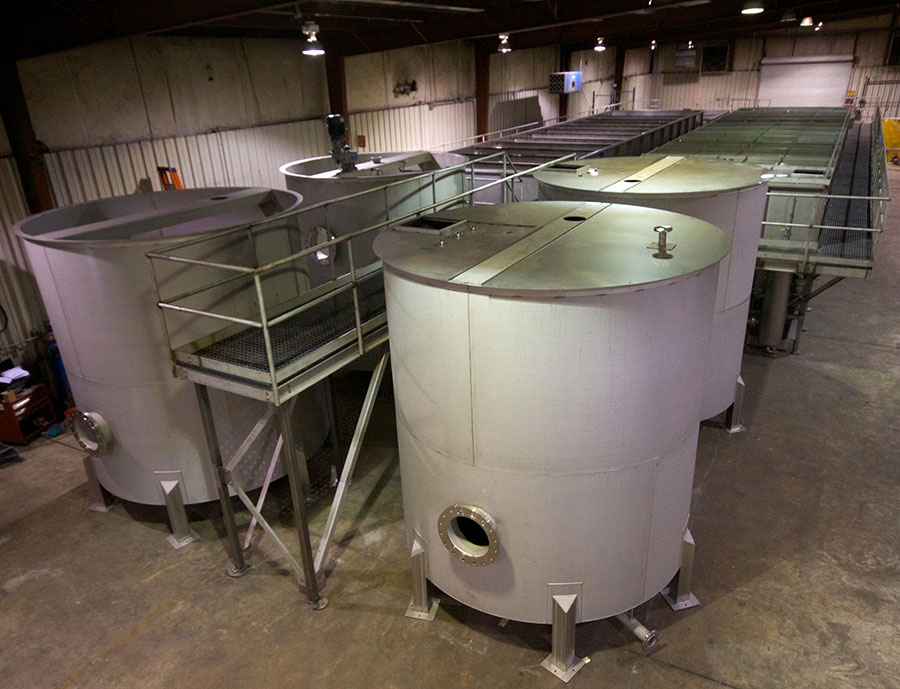 FLOC Tanks and Wastewater Tanks
