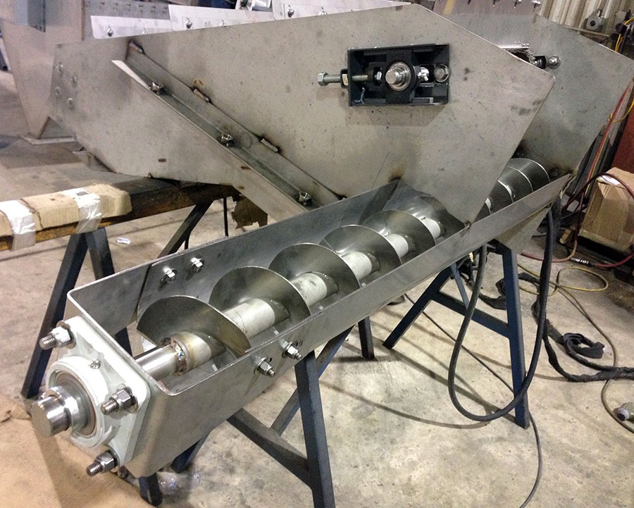 Wastewater Auger Discharge
