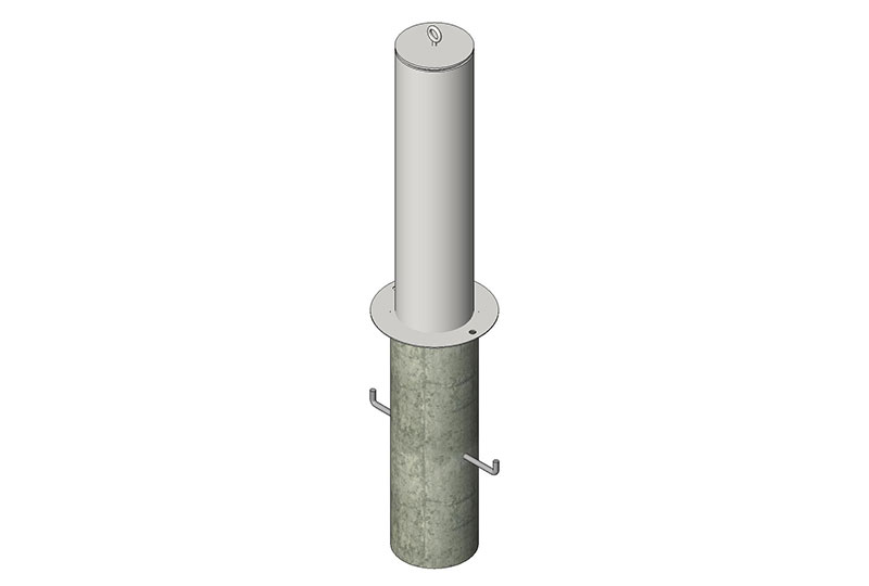 ASTM M30 Crash Rated Removable Bollards