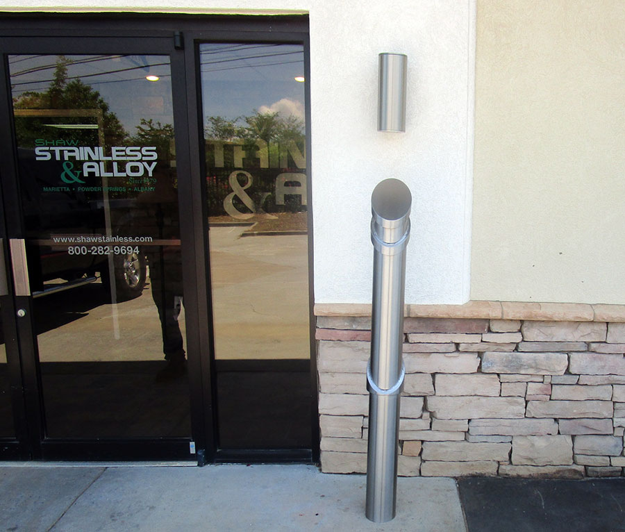 Custom Bollards by Shaw Stainless