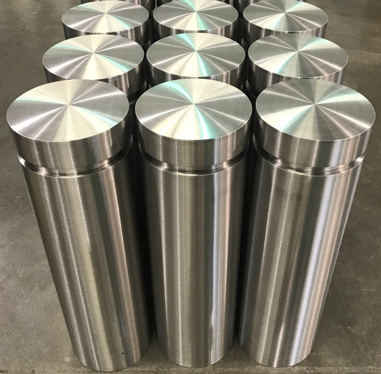 Grooved Reveal Bollards