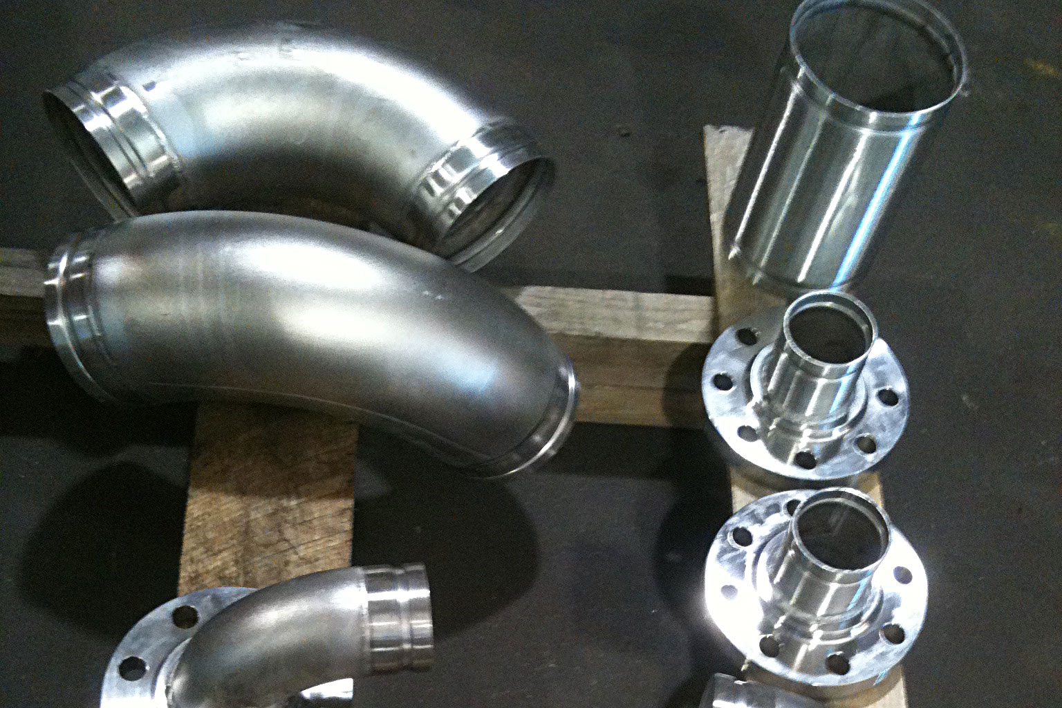 Roll Grooved Fittings with Electropolish