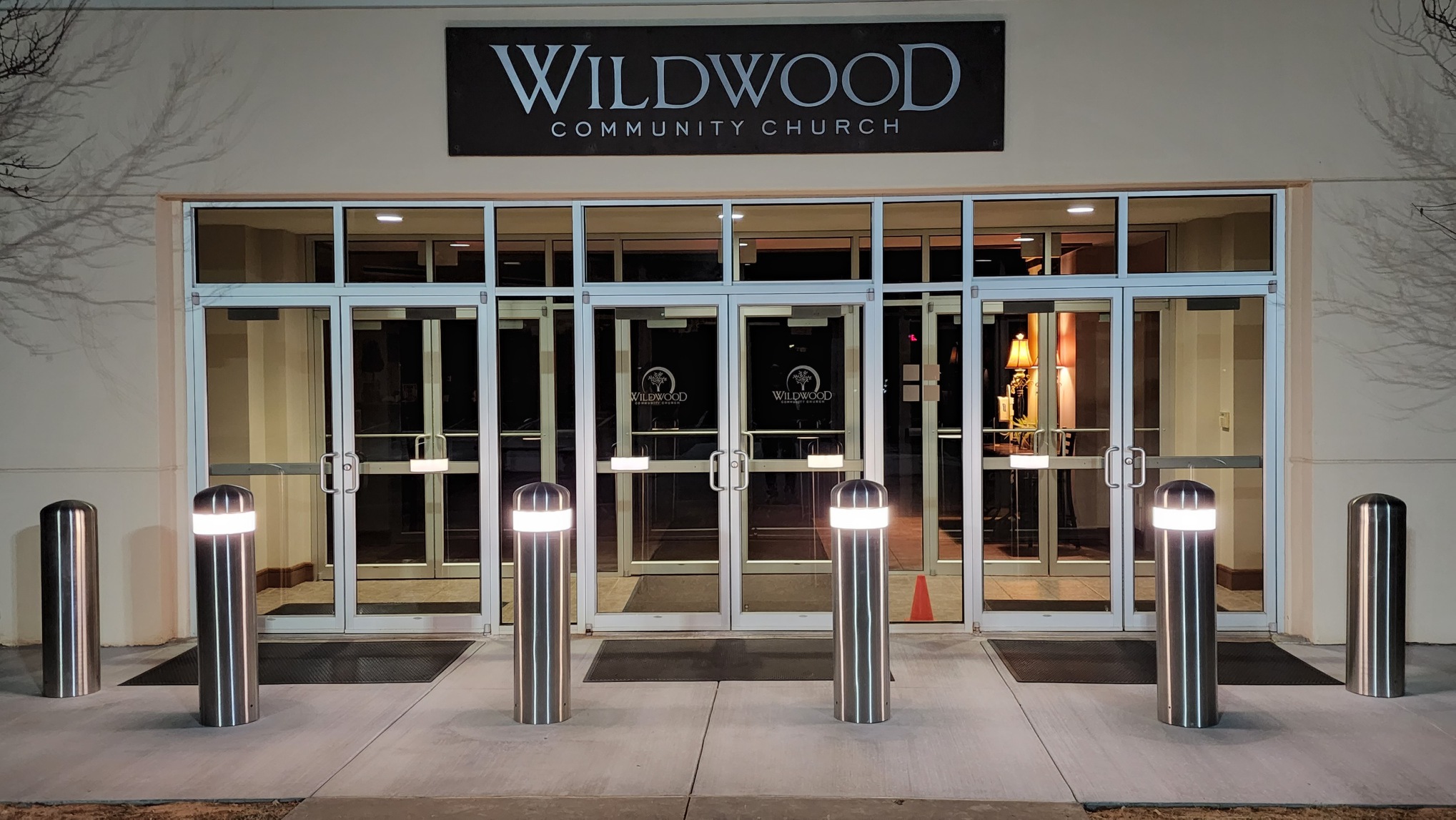 Shielded by Shaw Lighted Bollards
