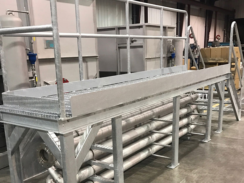 Stainless Steel Railings, Platforms and Stairs