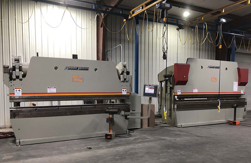 Twin CNC Accurpress Brakes