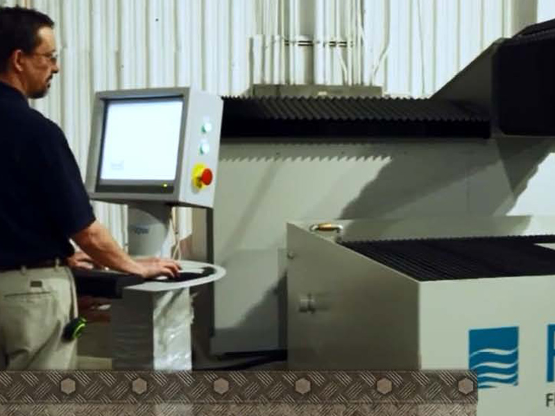 Stainless Steel Waterjet Cutting