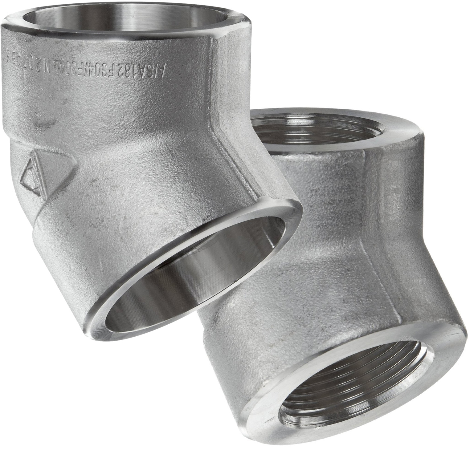 1/4 Socket Weld 3000# 304 45 Degree Elbow