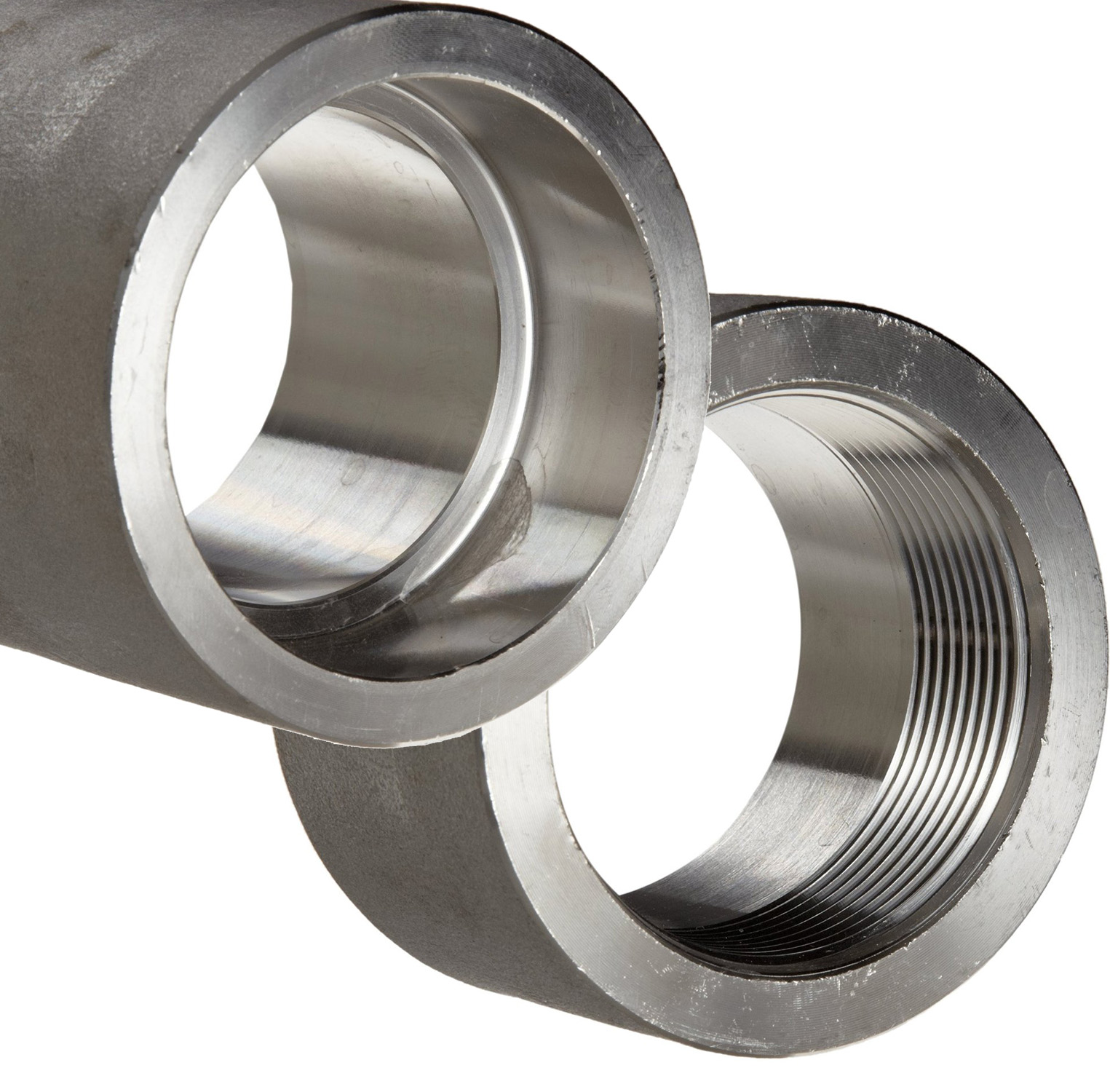3/4 Threaded 3000# 316 Half Coupling