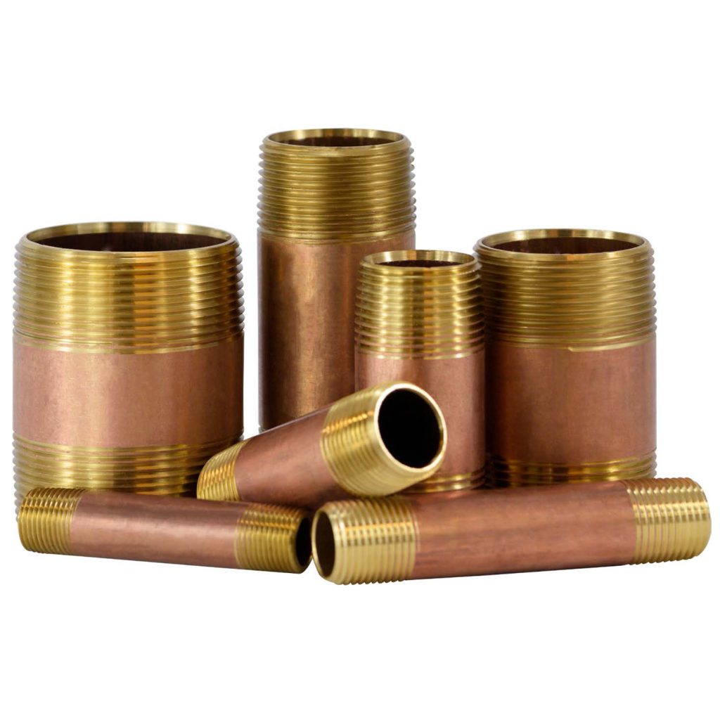 1/2 x 6 Sch 40s Brass Nipple