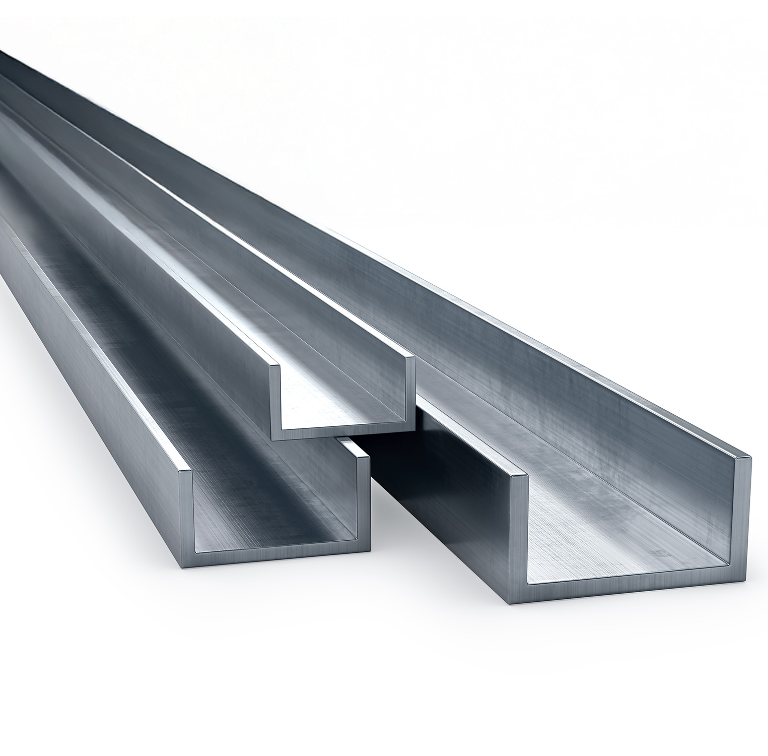 3 X 1 1/2 X 3/16 304L Non-Tapered Channel